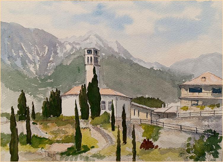 Ville Del Monte Trentino Municipality Of Tenno Italy Artware Fine Art